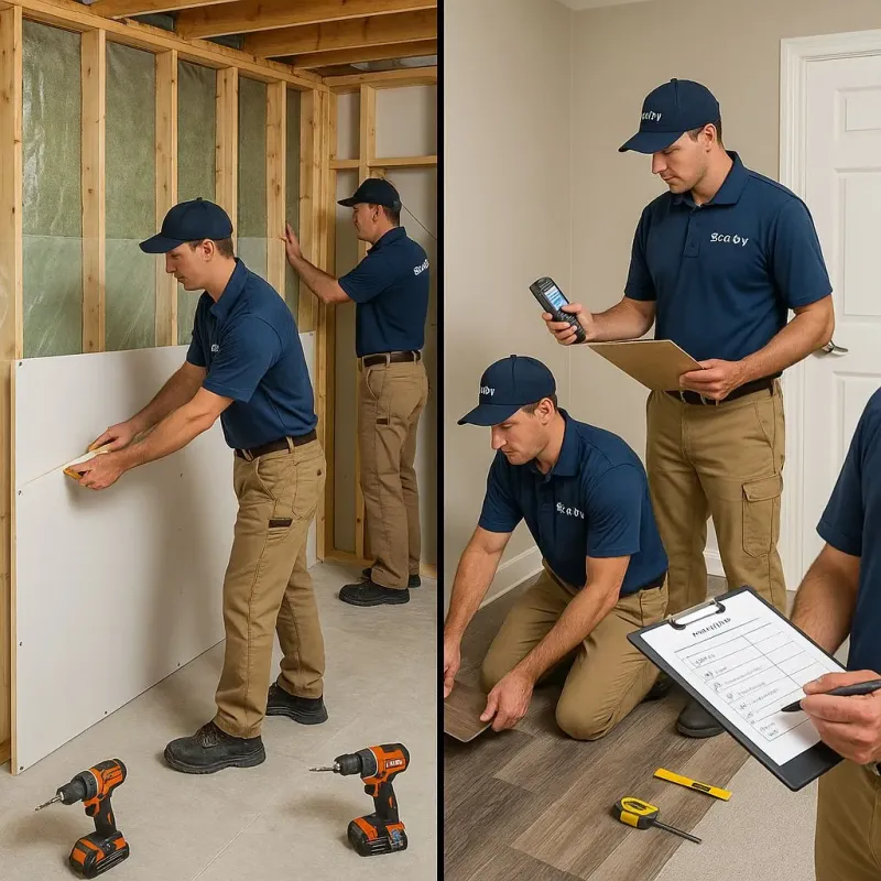 Repairs and Reconstruction process in Miami, AZ